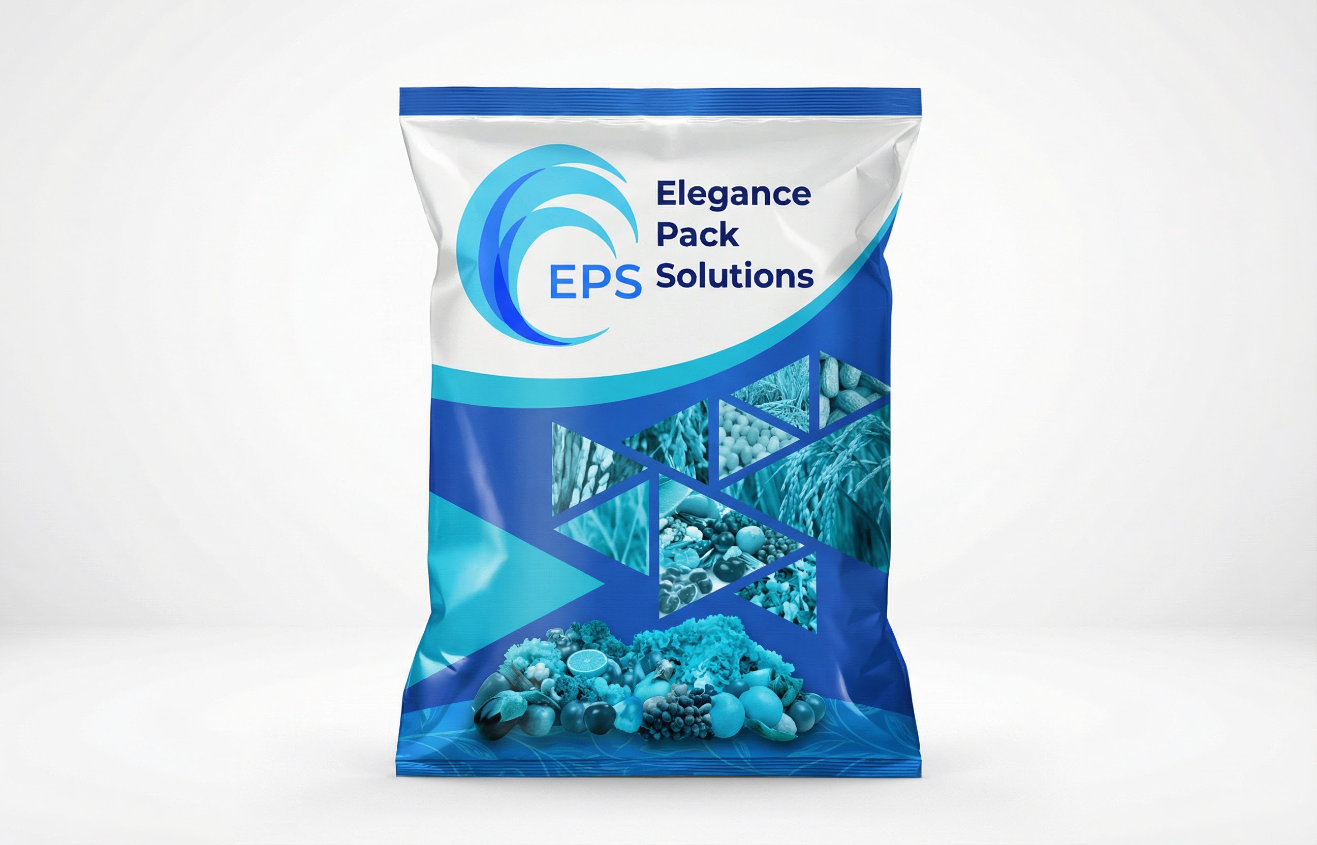 Blue EPS Pillow Pouch