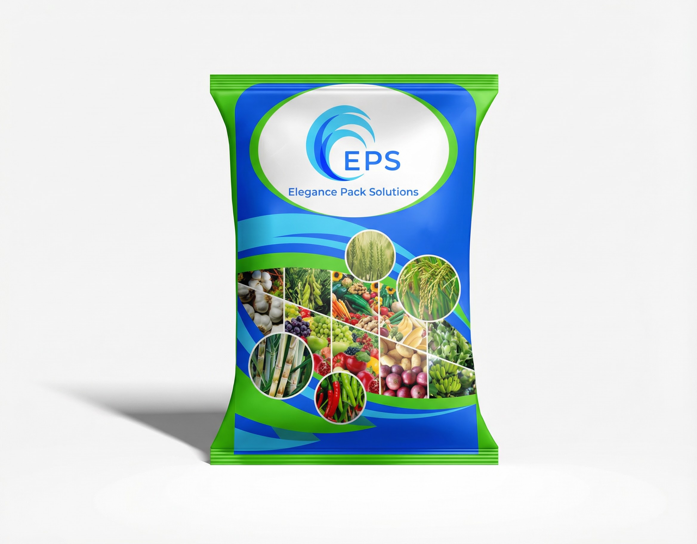 Green EPS Pillow Pouch