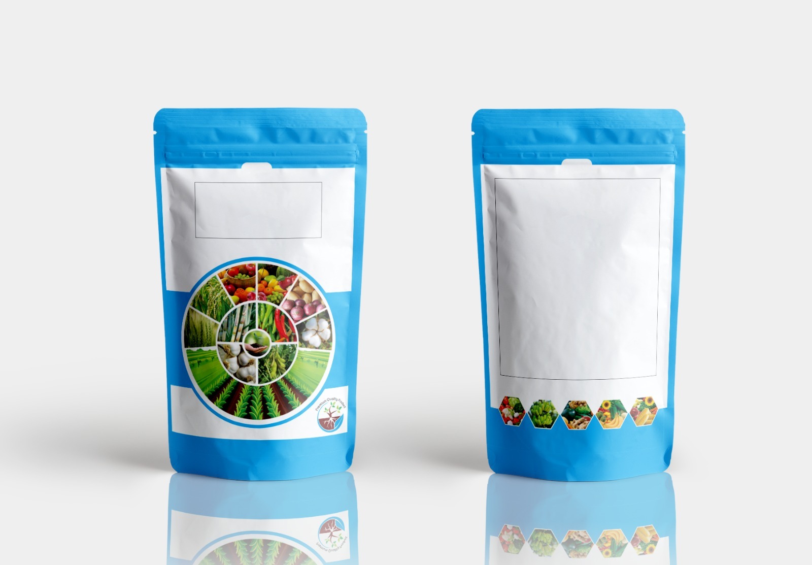 Blue Stand-up Pouch