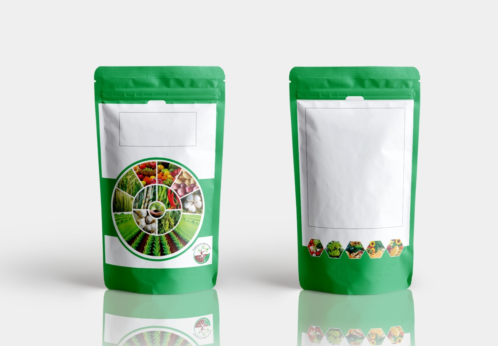 Green Stand-up Pouch